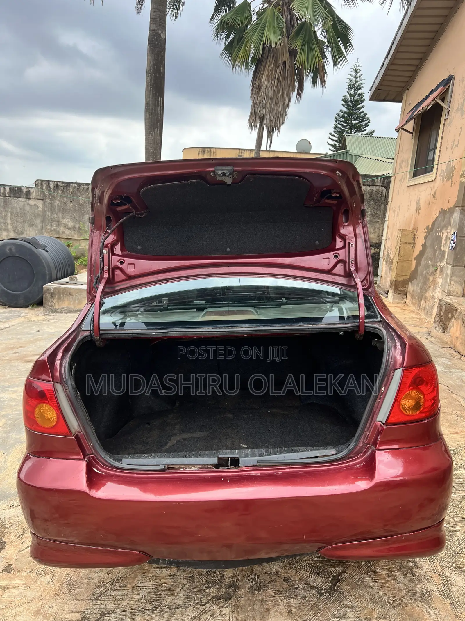 Toyota Corolla Sedan 2004 Red