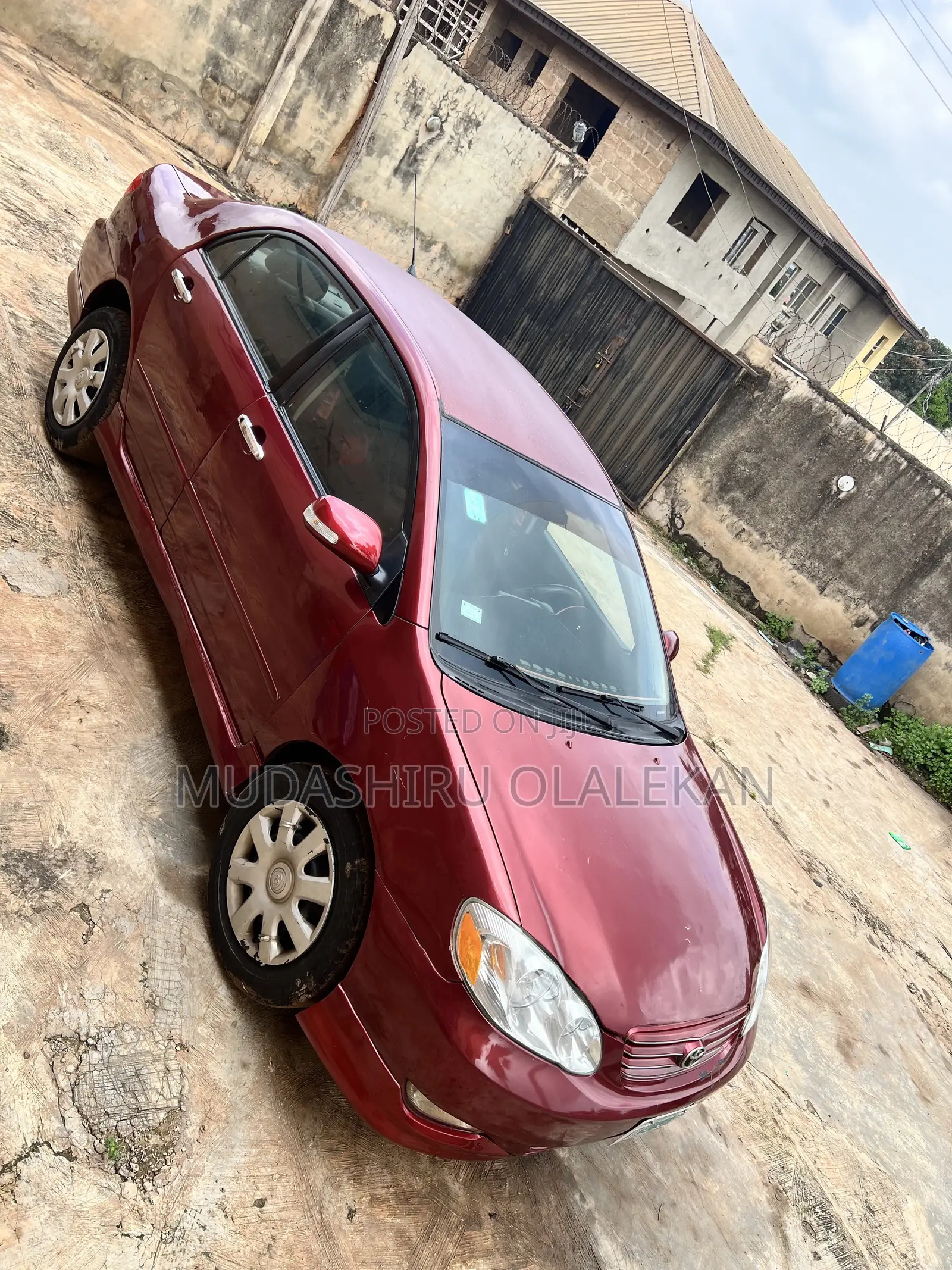 Toyota Corolla Sedan 2004 Red