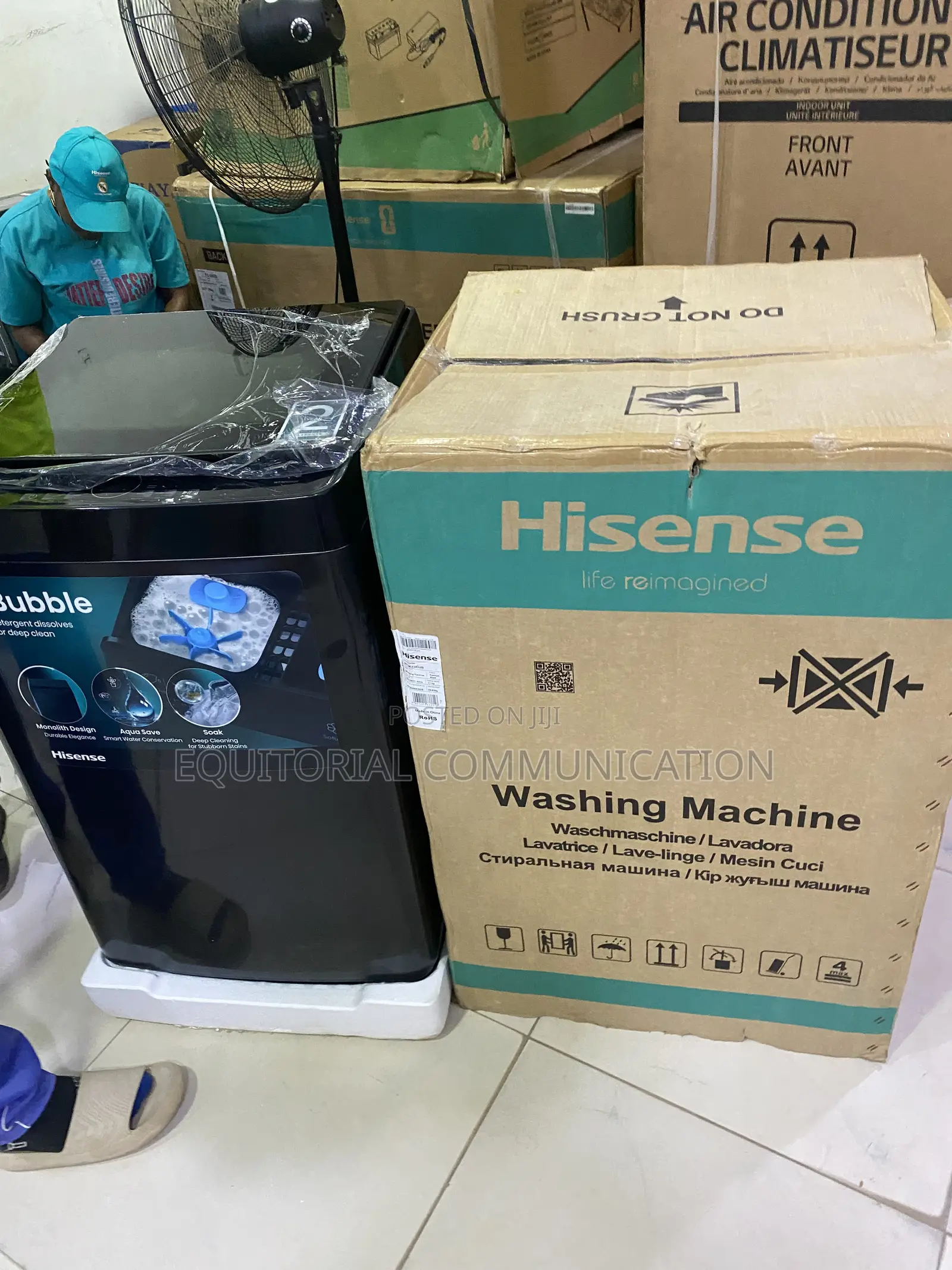 Hisense 11KG WT3K1123UB Automatic Washer With iBubble Technology