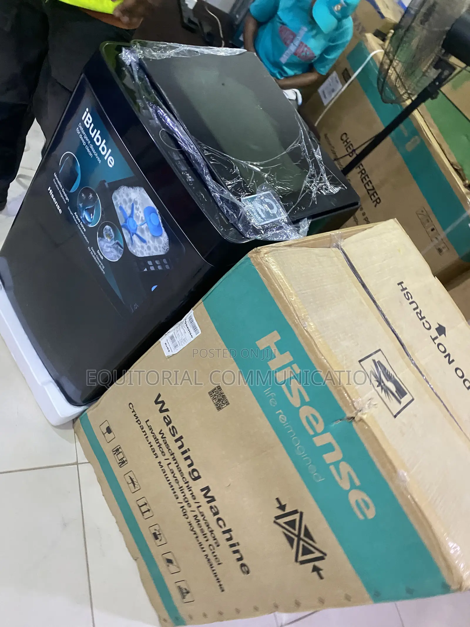 Hisense 11KG Black Fully Automatic Washing Machine WT3K1123UB