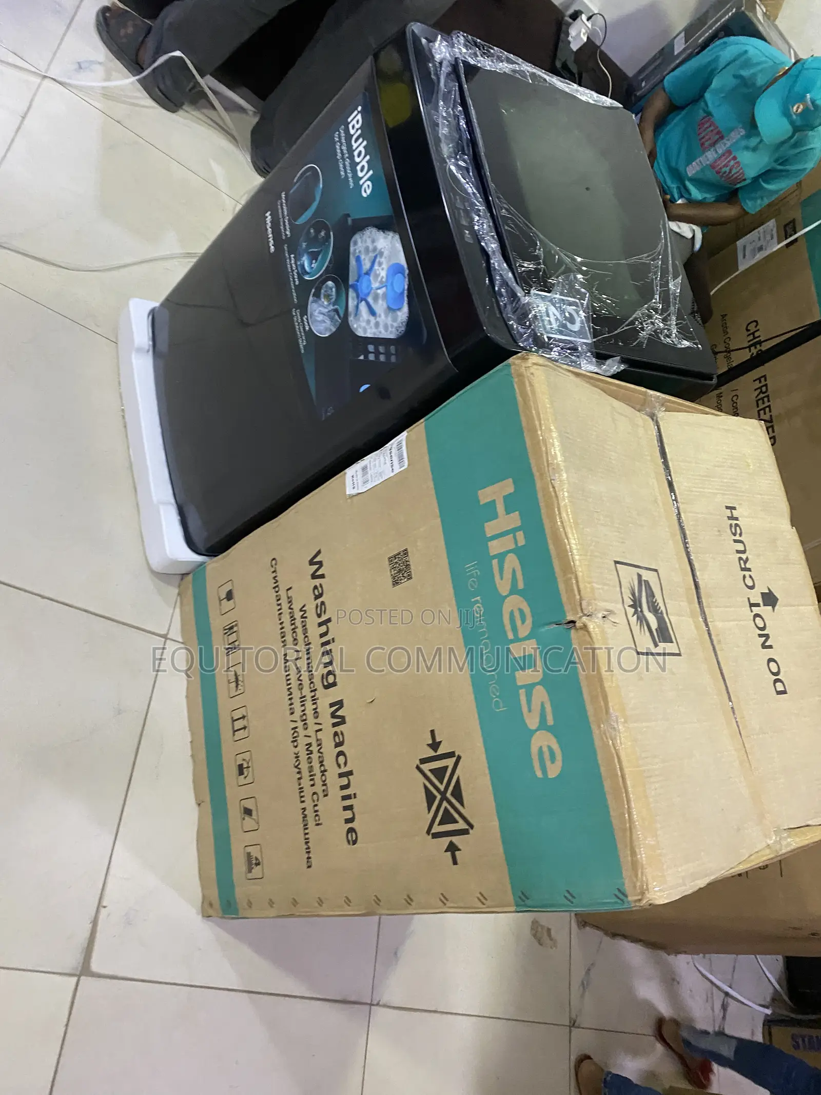 Hisense 11KG Black Fully Automatic Washing Machine WT3K1123UB