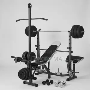 Commercial Weight Lifting Bench With 20kg Dumbbell Home Gym Equipment