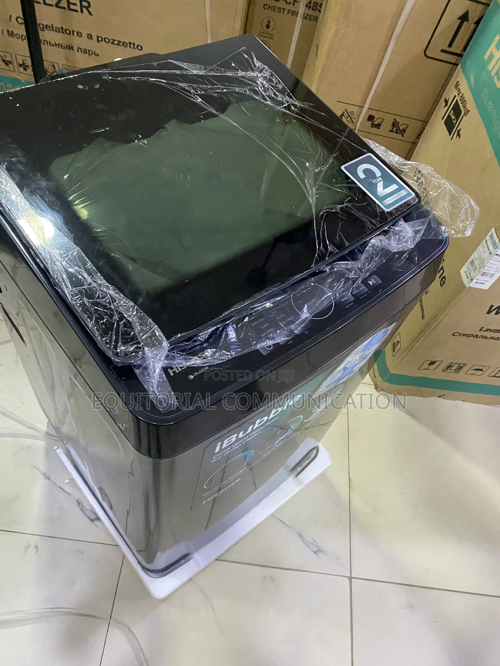Hisense 11KG Top Load Machine With Pause and Add Function
