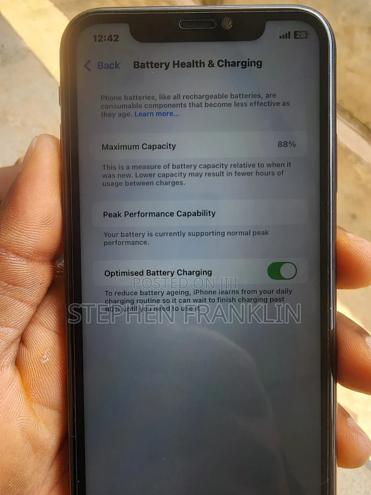 Apple iPhone XR 64 GB Black