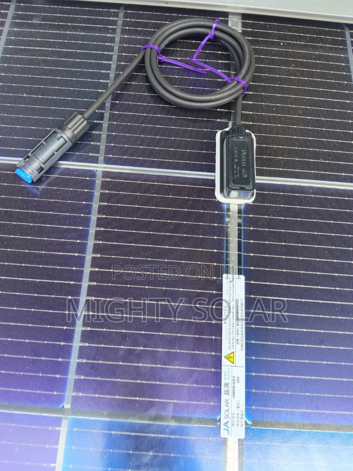 630w JA Solar Bifacial Panel