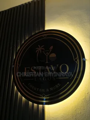 Round Indoor Signage