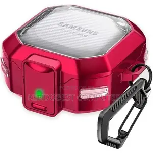 Protective Transparent Galaxy Buds 2 Pro - Red