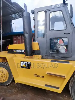 Direct Belgium Machine 12.5 Tons CAT Forklift for Sale and for Hire .