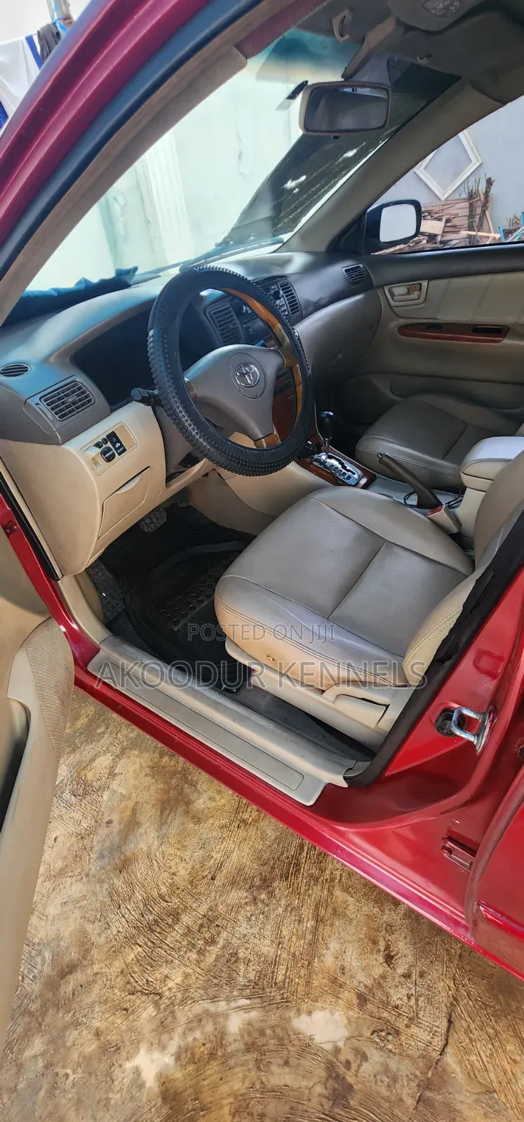Toyota Corolla Sedan Automatic 2003 Red