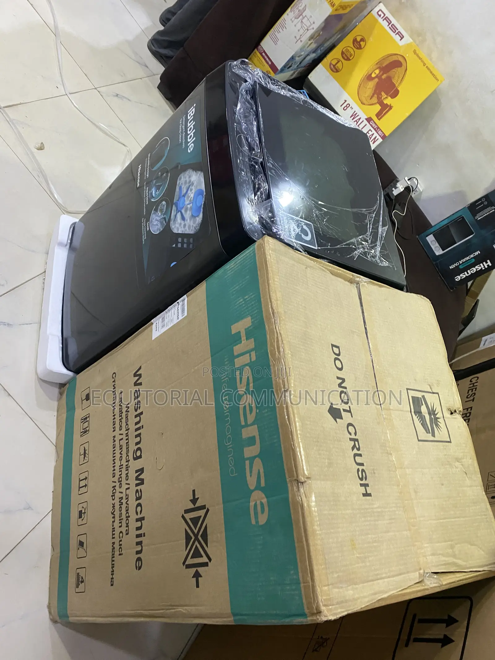Hisense 11KG Automatic Washer With 8 Dedicated Wash Programs