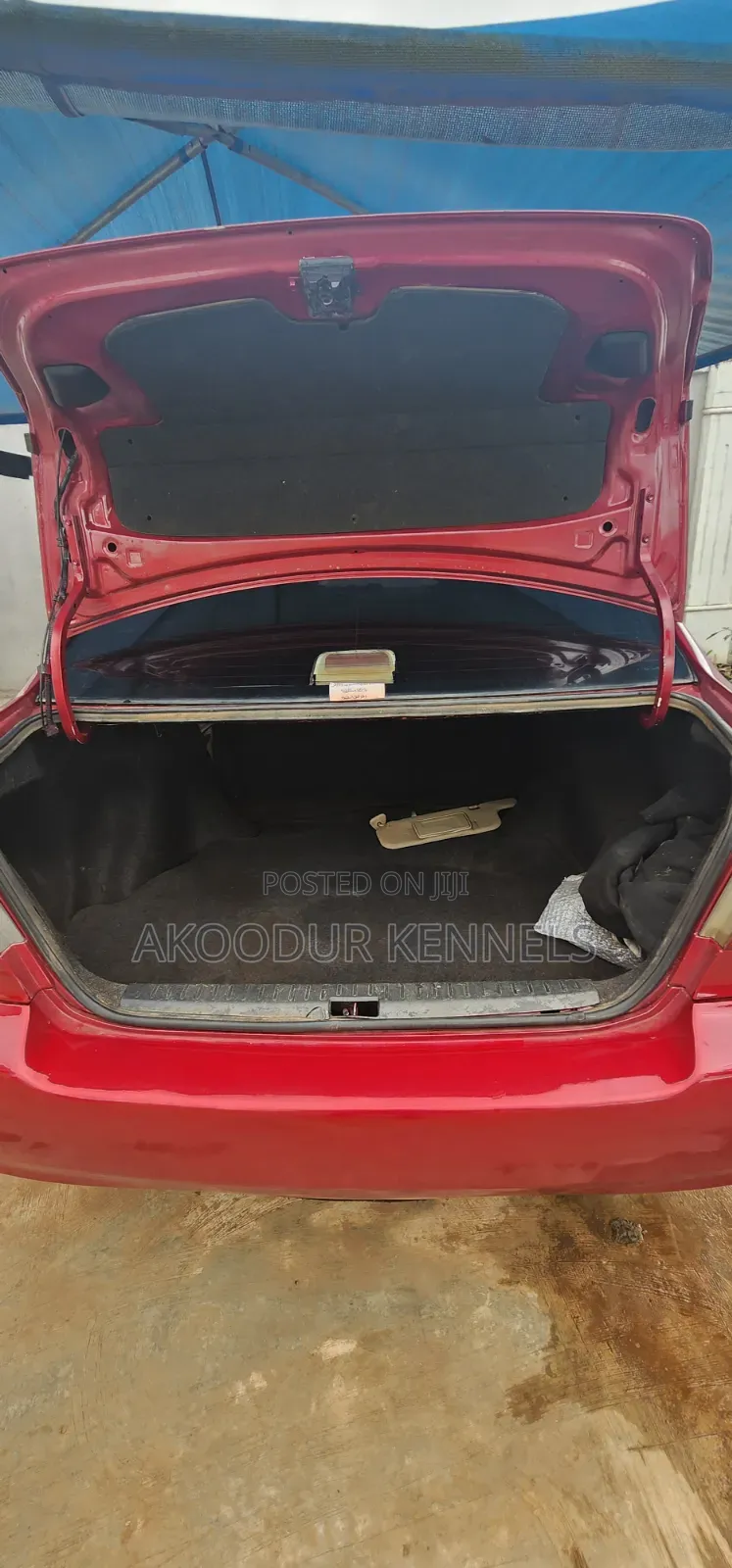Toyota Corolla Sedan Automatic 2003 Red