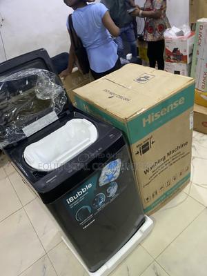 Hisense 11KG Black Top Loader With 8 Wash Programs