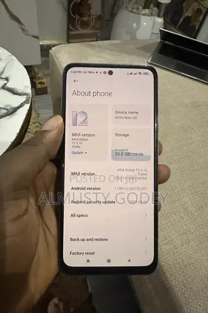 Xiaomi Redmi Note 10 128 GB Gold
