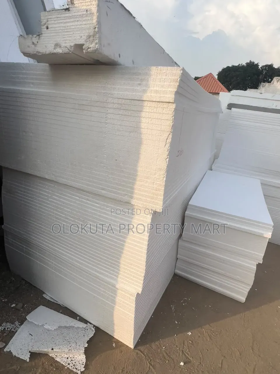 Polystyrene Board Parapet and Slab