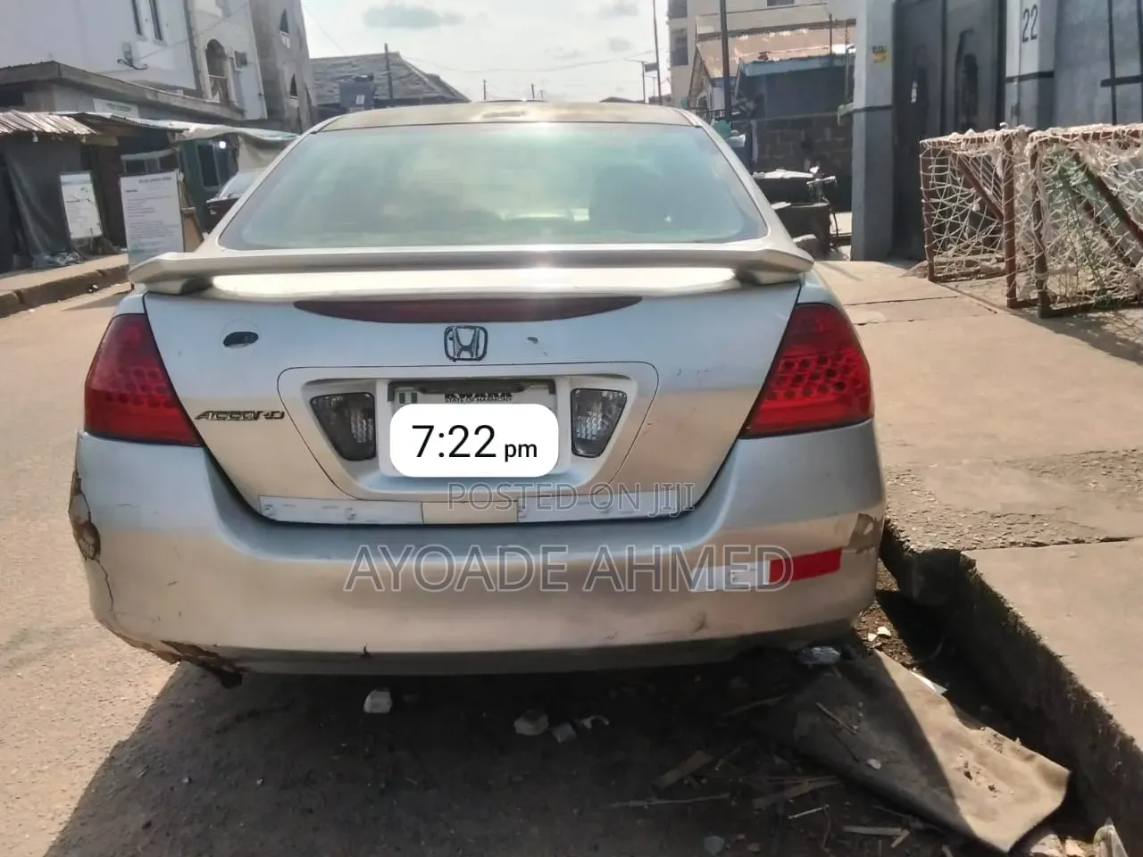 Honda Accord 2007 Silver