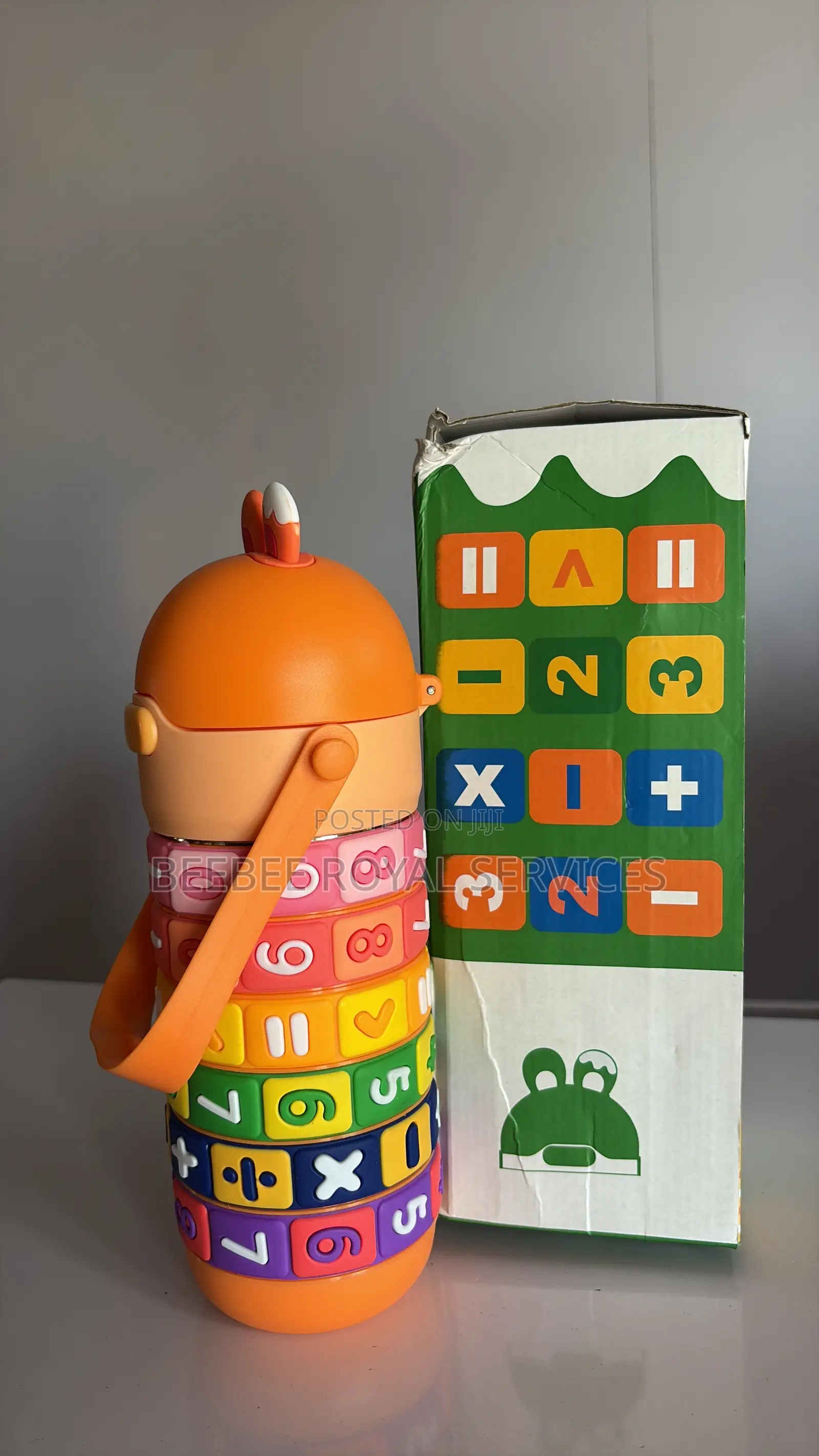 Kids Numbers Water Bottle