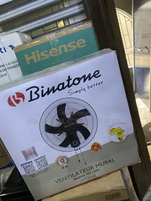 Binatone WF-1802 Wall Fan With Adjustable Speed Control