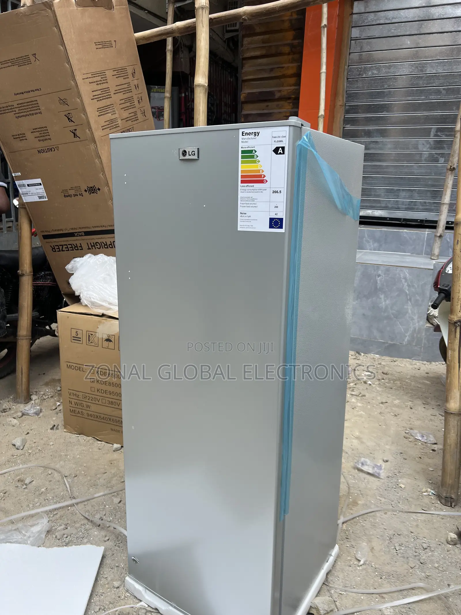 LG Upright Fridge 200l