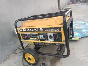 Up for Sale Is a Strong, Working GP Elepaq SV7800 Petrol Generator. •