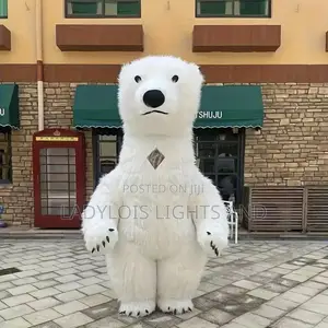 Big Size Inflatable Polar Bear Mascot Costume