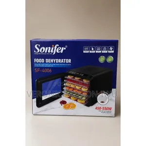 Sonifer Professional Electric Digital Food Dehydrator - 6 Trays