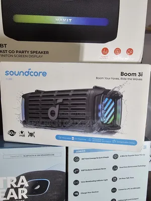 Anker Soundcore Boom 3i Portable Bluetooth Speaker