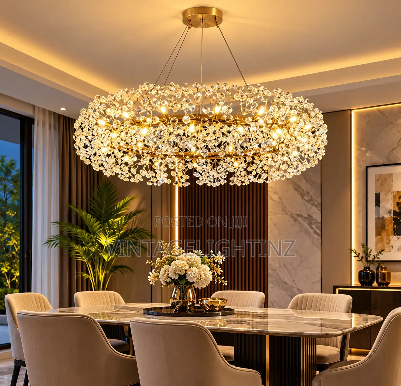 Chrystal Sitting Room Light