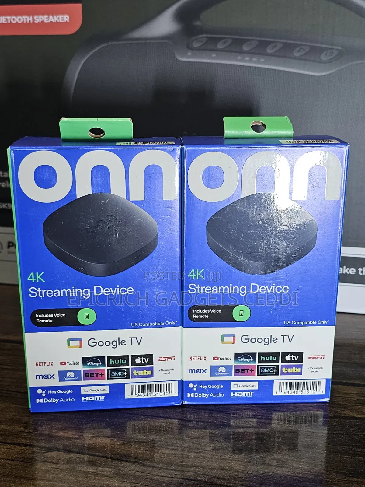 Onn 4K TV Streaming Google TV Device