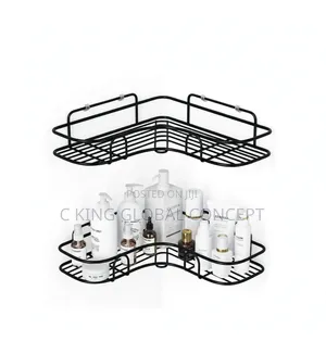 Brand New 2-Tier Corner Shower Caddy - No Drilling Bathroom Organizer