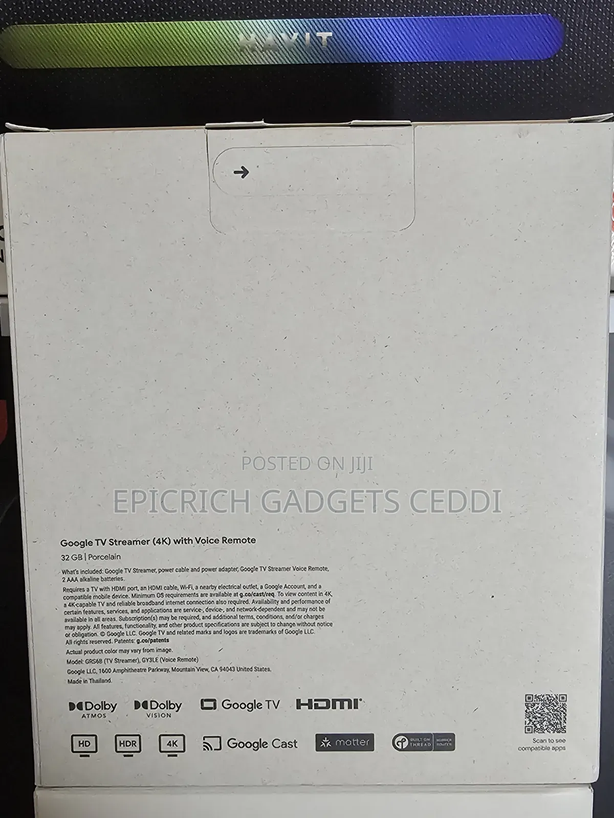 Google TV Streamer 4K Device