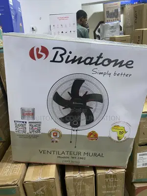Binatone 18-Inch Wall Fan With Oscillating Air Delivery