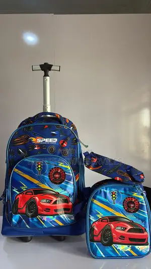 Kids Trolley Car Bag
