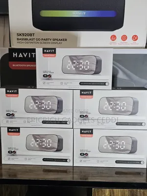 Digital Alarm Clock, Bluetooth Speaker and FM Radio