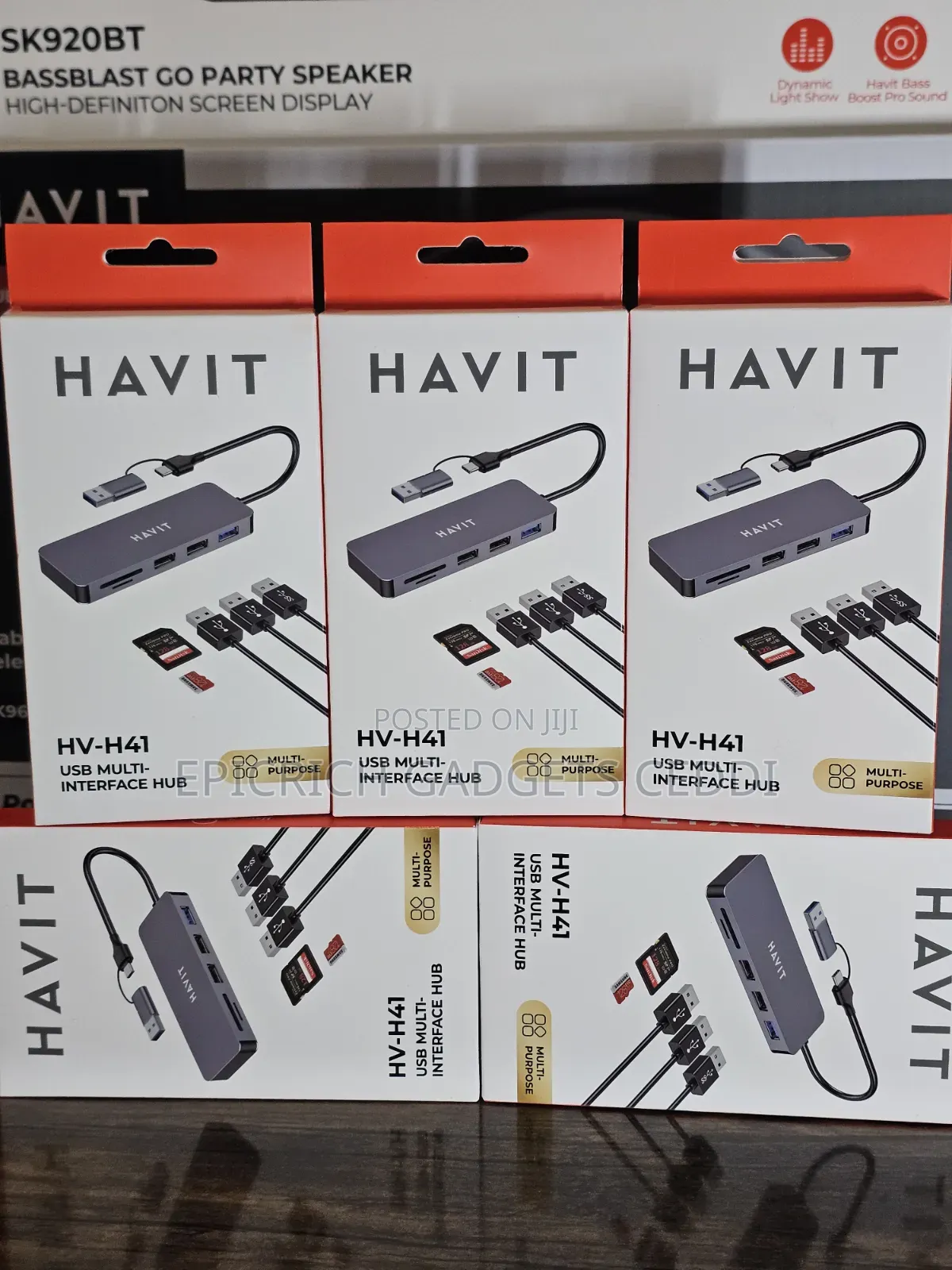7-in-1 Type-C USB Multi-Interface Hub