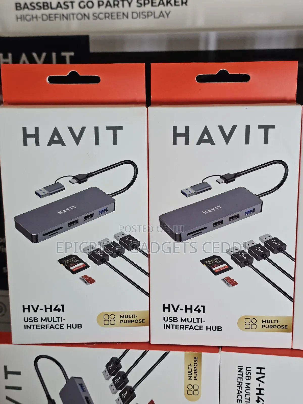 7-in-1 Type-C USB Multi-Interface Hub