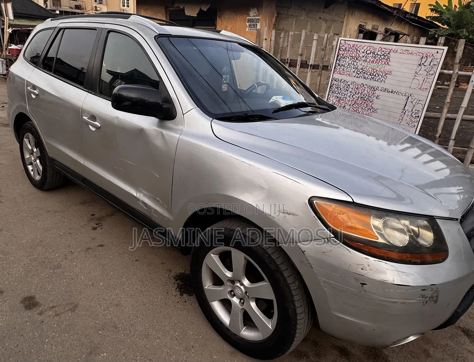 Hyundai Santa Fe 2007 Silver