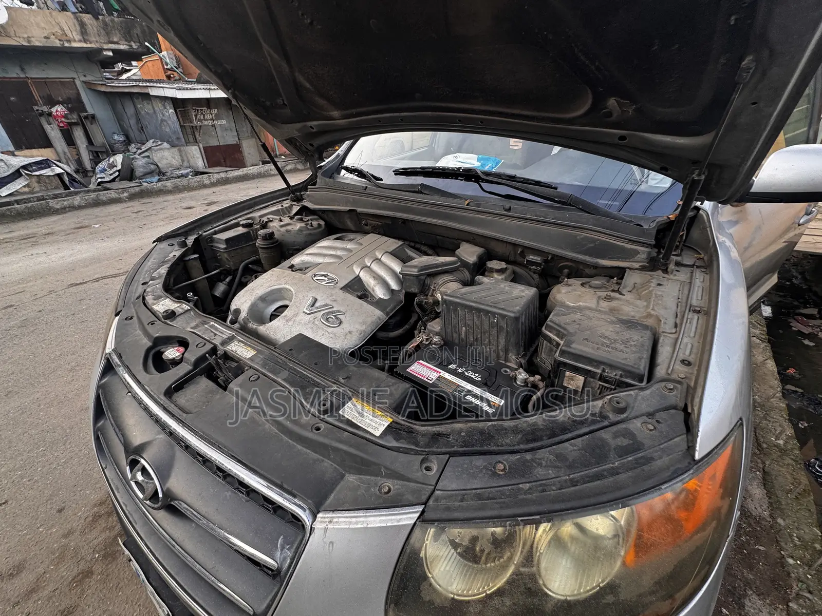 Hyundai Santa Fe 2007 Silver
