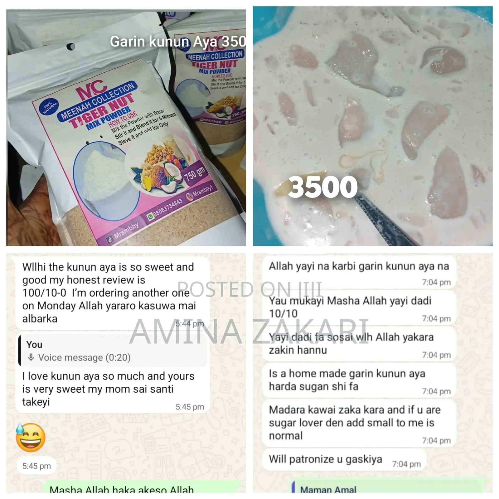 Tiger Nut Mix Powder