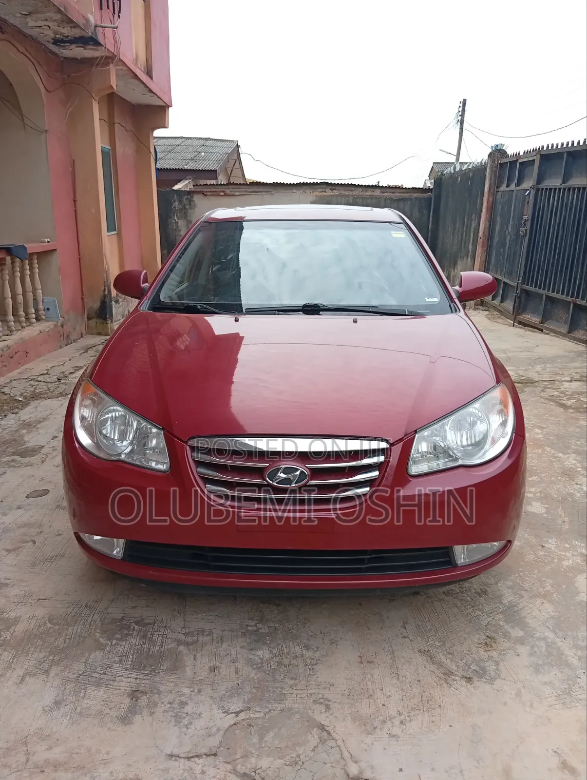 Hyundai Elantra 2010 Red