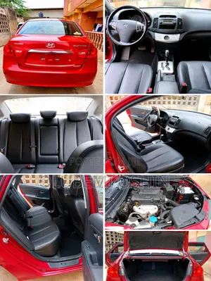 Hyundai Elantra 2010 Red