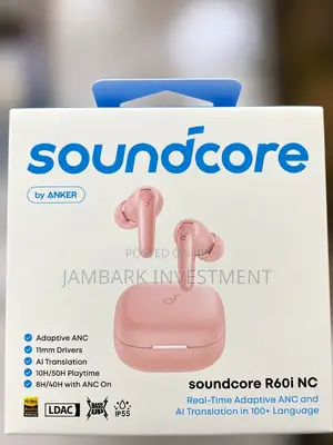 Soundcore R60i NC True Wireless Earbuds Adaptive ANC
