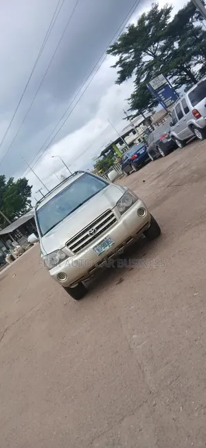 Toyota Highlander 2003 Gold