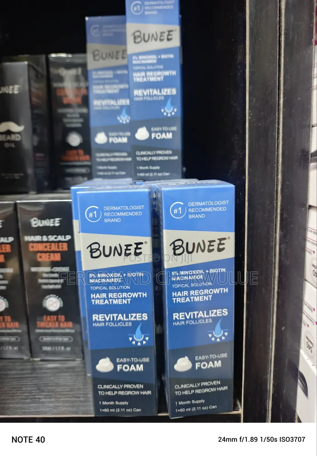 Bunee Minoxidil Foam