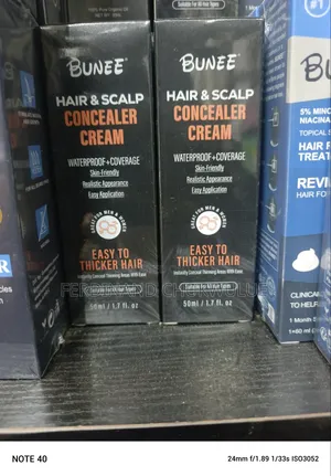 BUNEE Hair Concealer Waterproof Hairfillup Cream