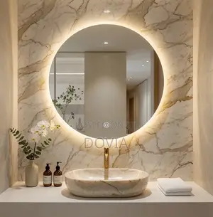 Premium Wall Mounted Irregular LED Mirror Asymmetrical SmartBacklMirro