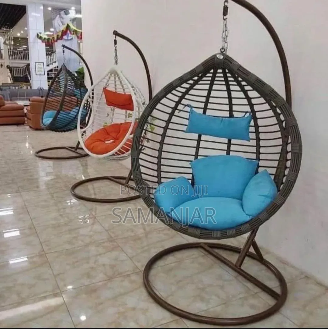 Rattan Egg Swing {SZ-Medium)