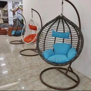 Rattan Egg Swing {SZ-Medium)