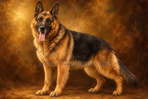 Custom Pet Portrait From Photo | Oil Painting Style | Digital Download