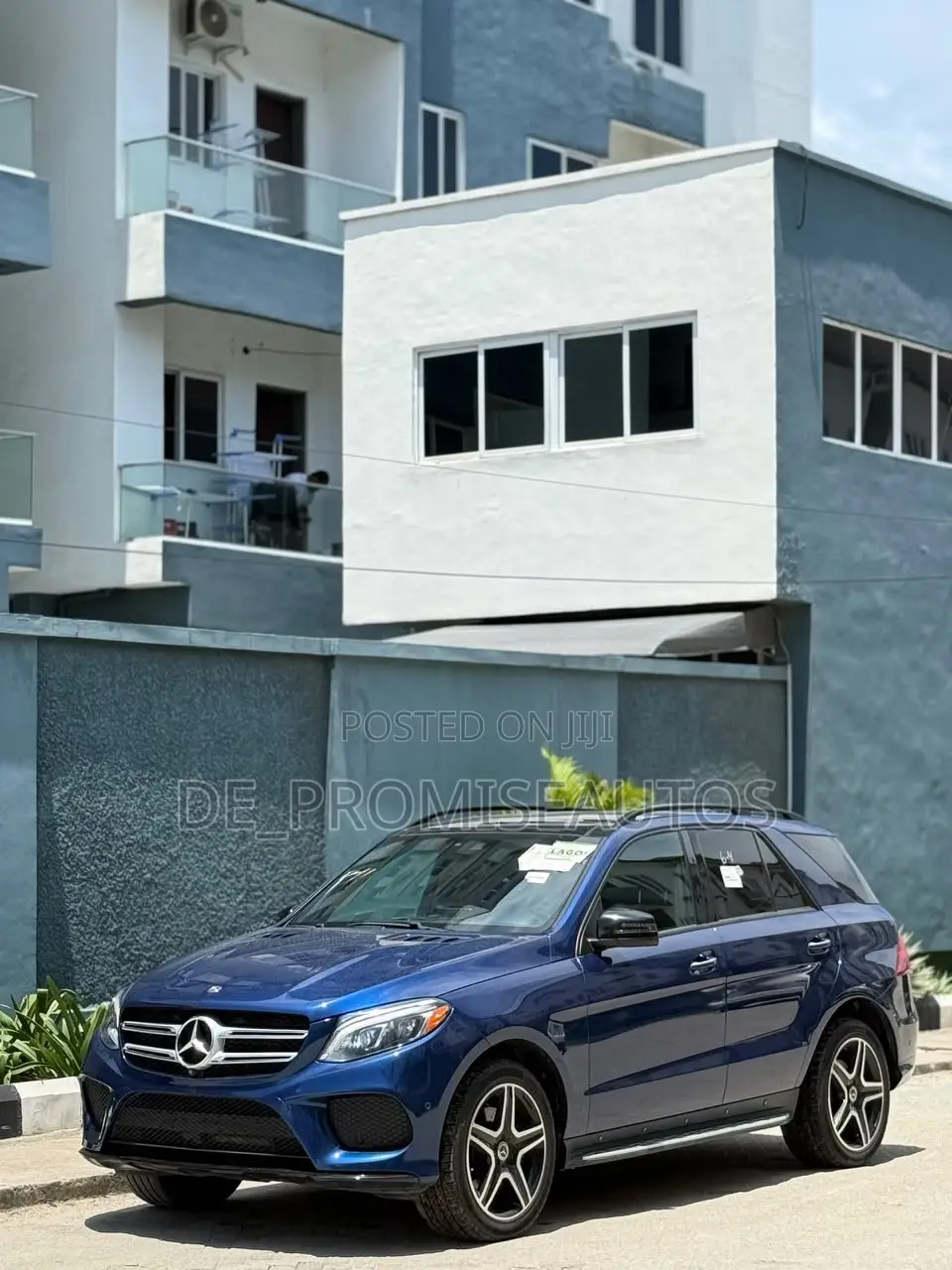 Mercedes-Benz GLE-Class GLE 350 2017 Blue