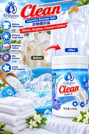 Laundry Salt White Cloth Booster.
